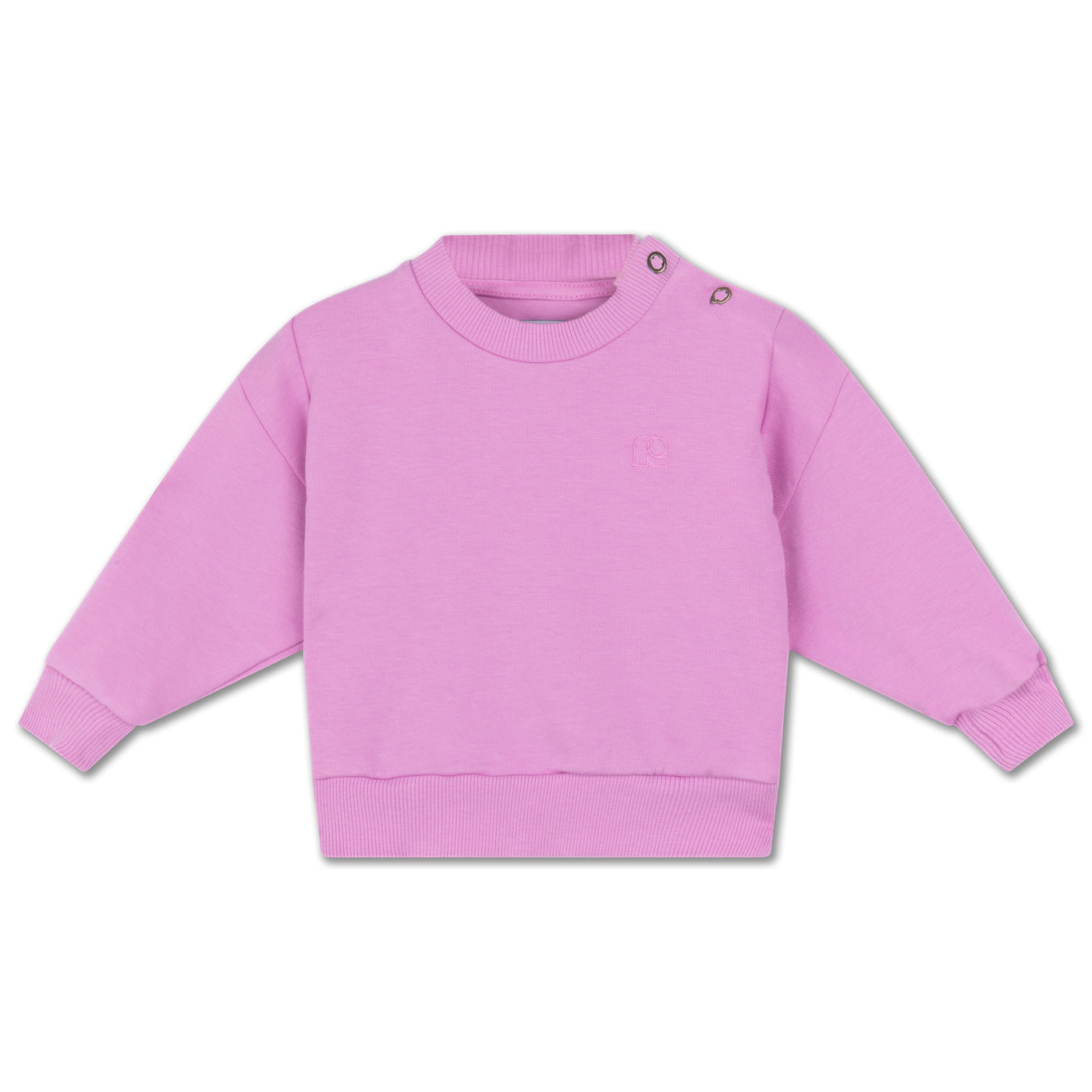 crewneck sweater - spring cyclamen