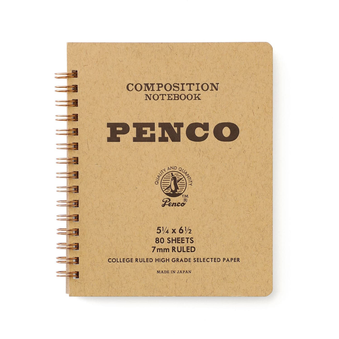 Penco Coil Notebook Medium - Naturel