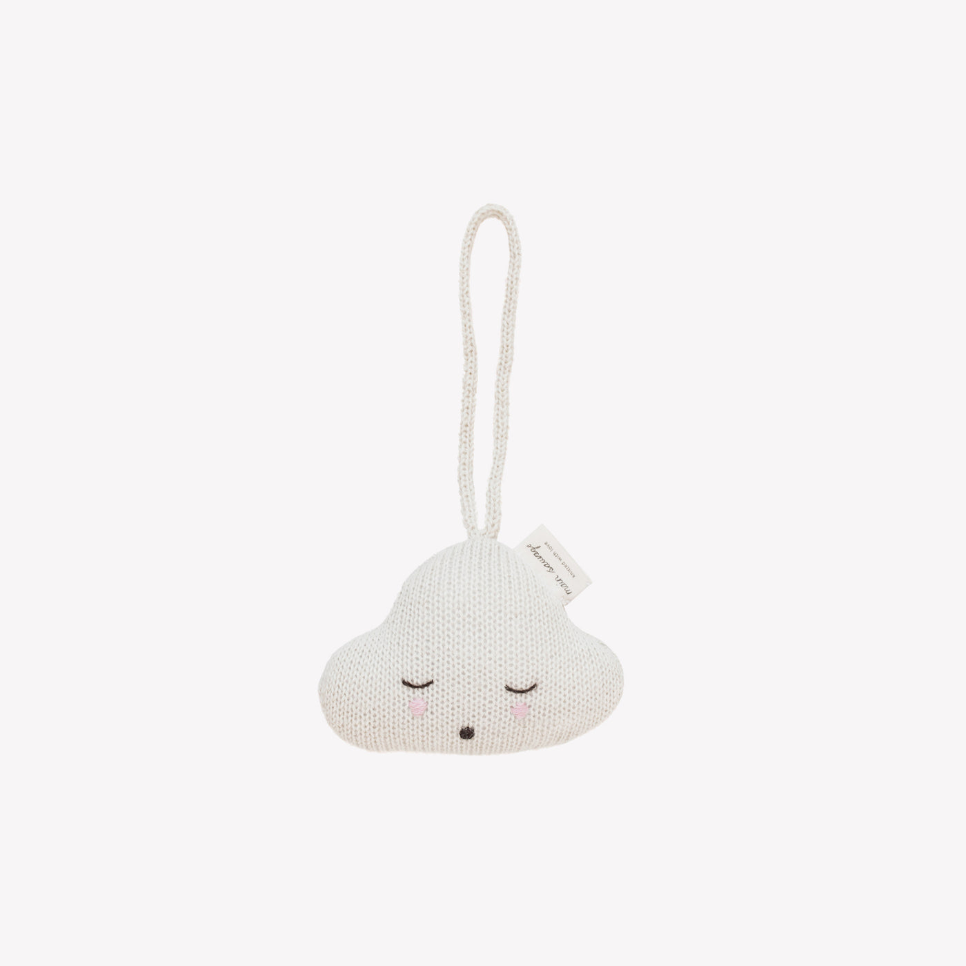 Main Sauvage hanging rattle - cloud
