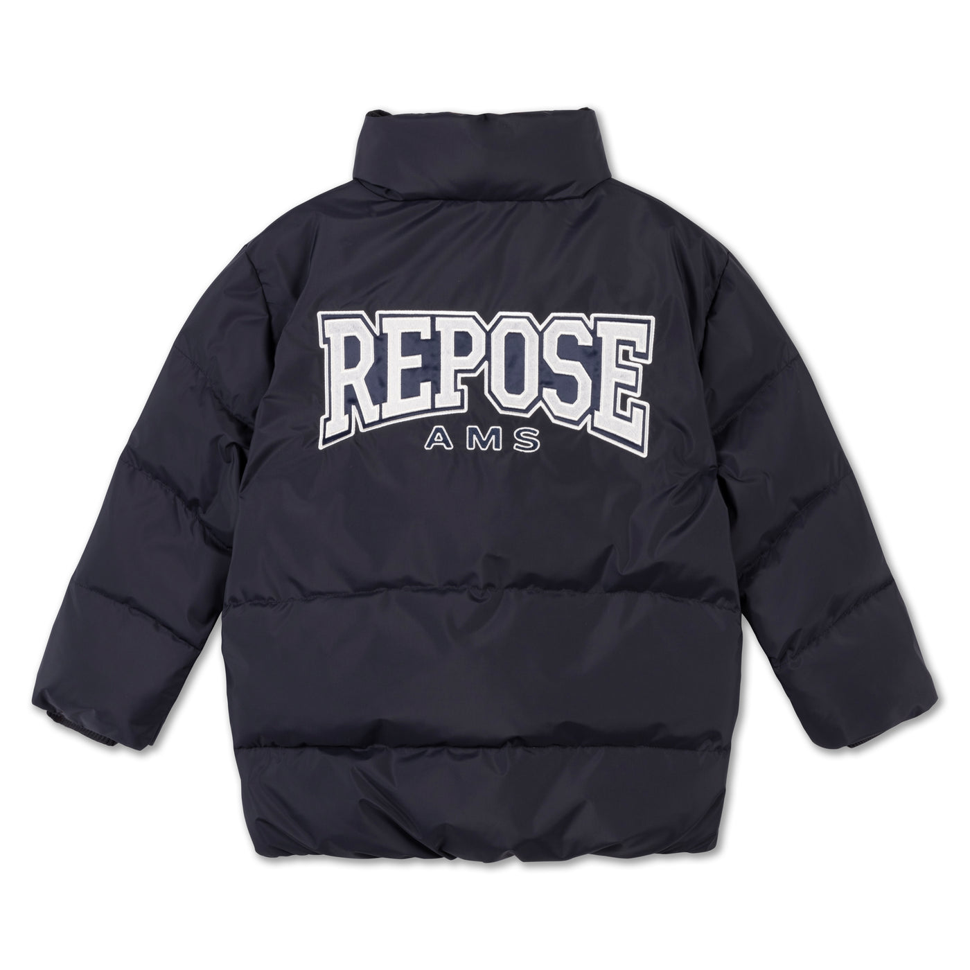 puffer coat - graphite night