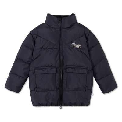 puffer coat - graphite night