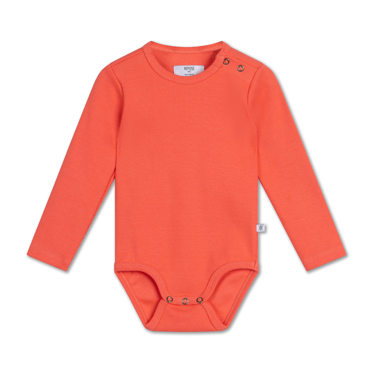 bodysuit LS - coral dusk