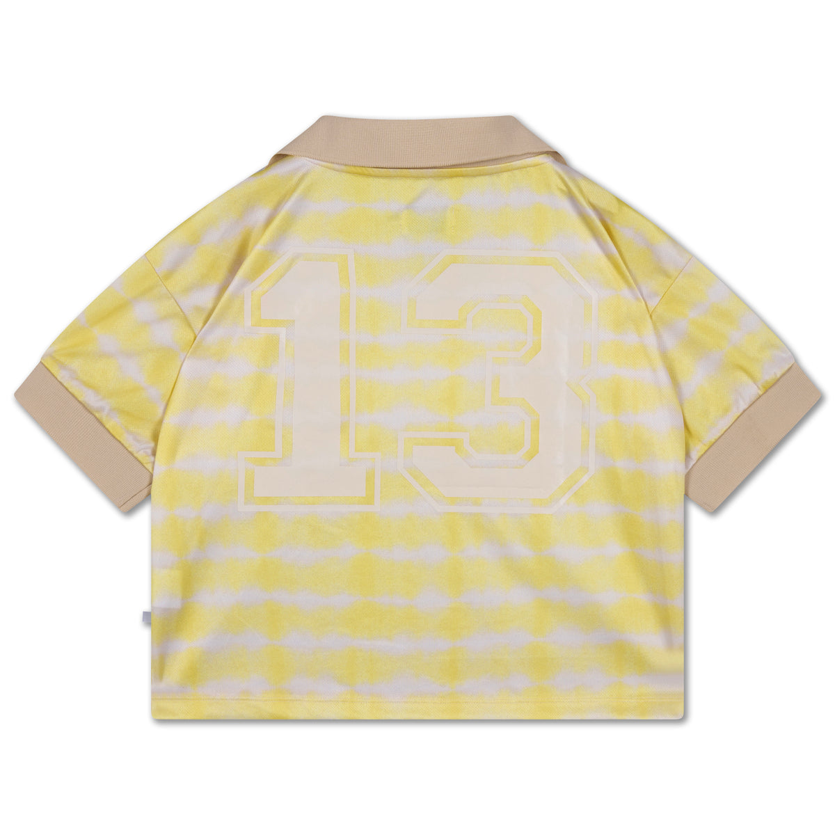 Sport jersey - fresh yellow tie dye