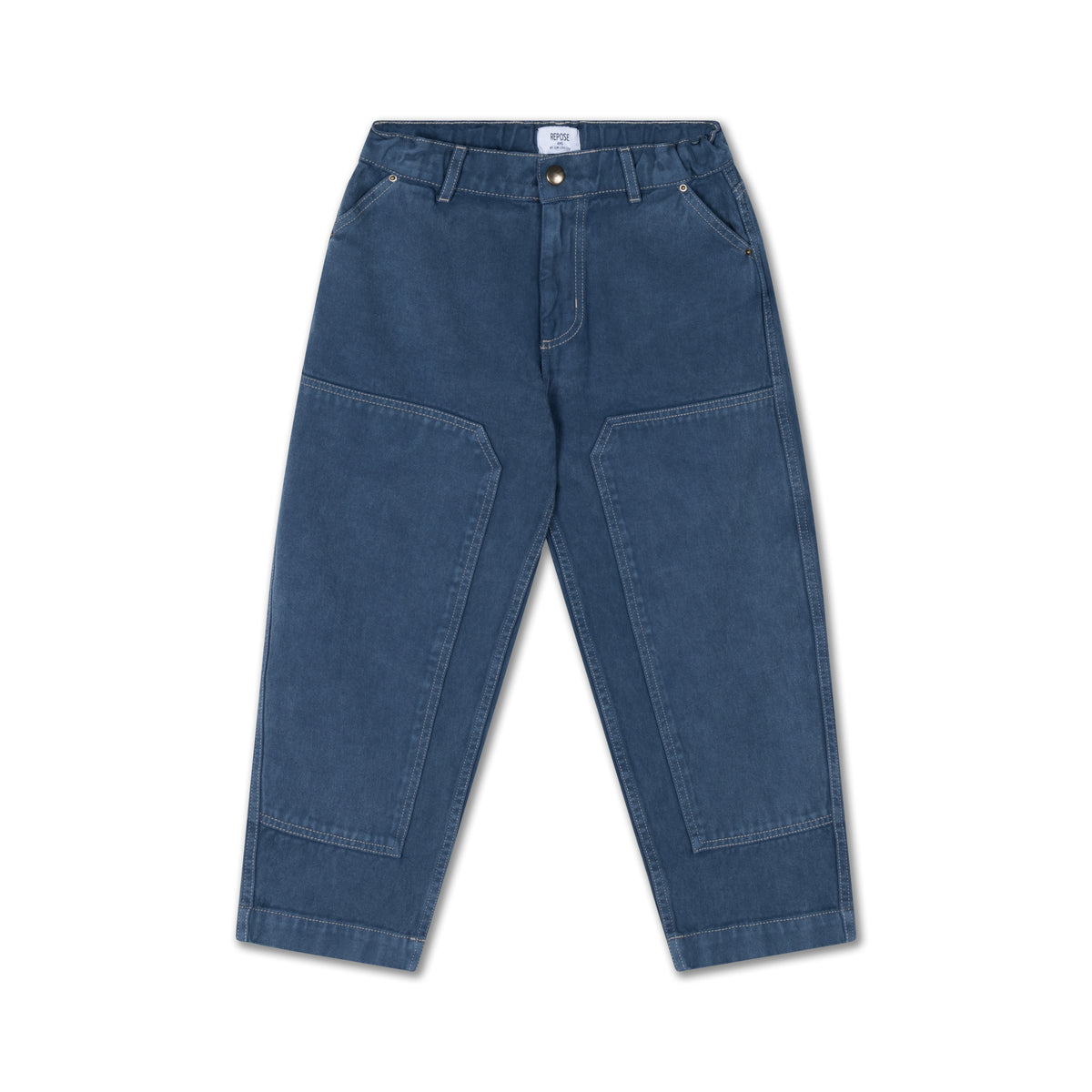 worker pant - deep sea blue