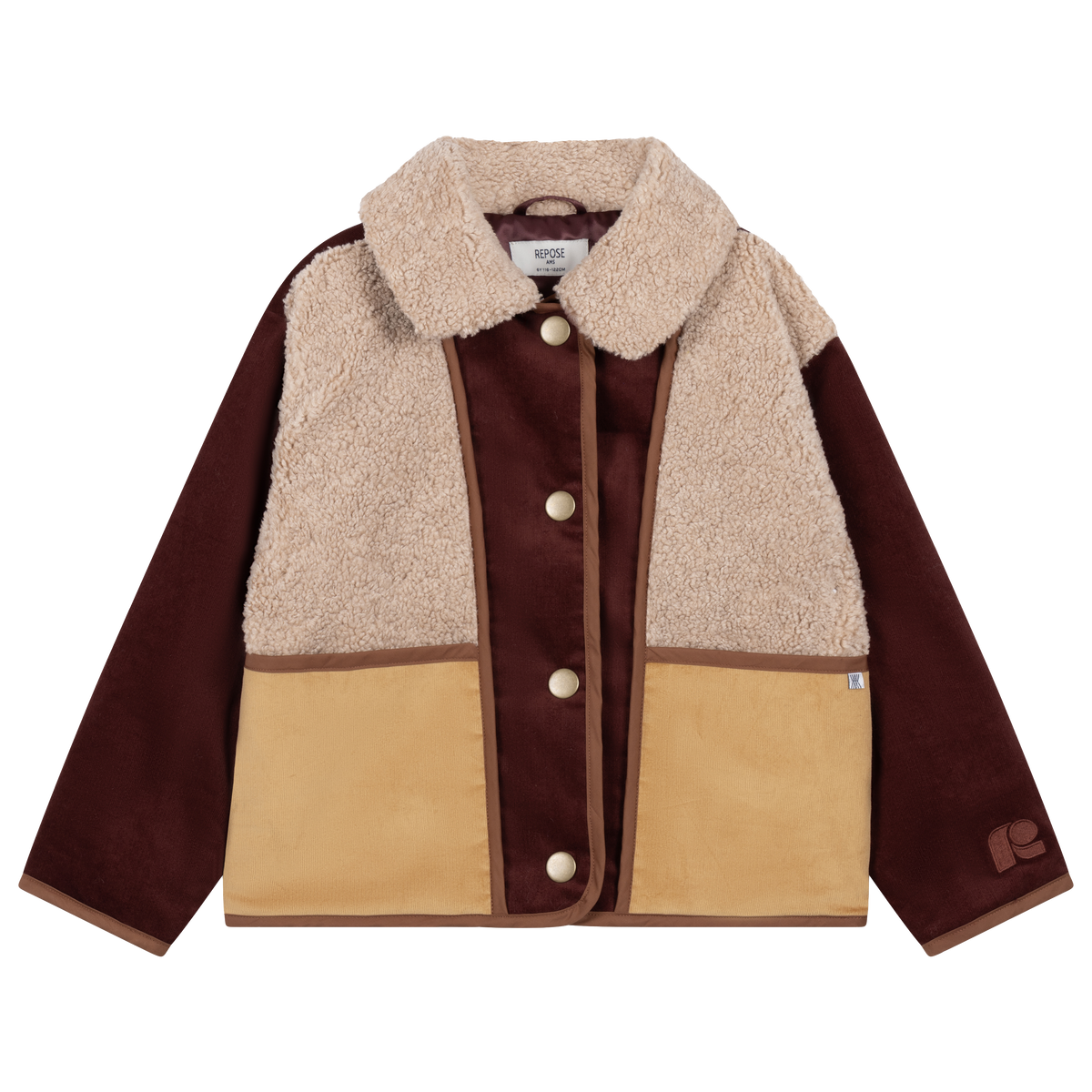 teddy jacket - mulberry rocket