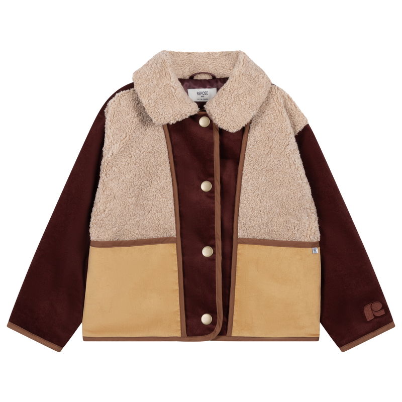 teddy jacket - mulberry rocket