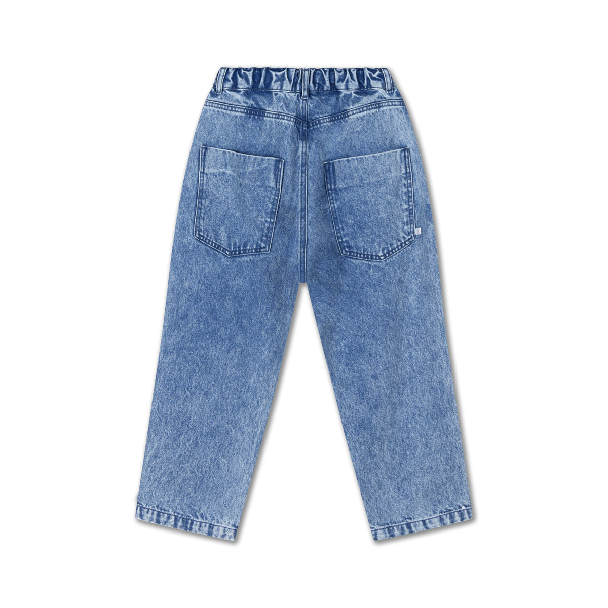 barrel pant - acid blue