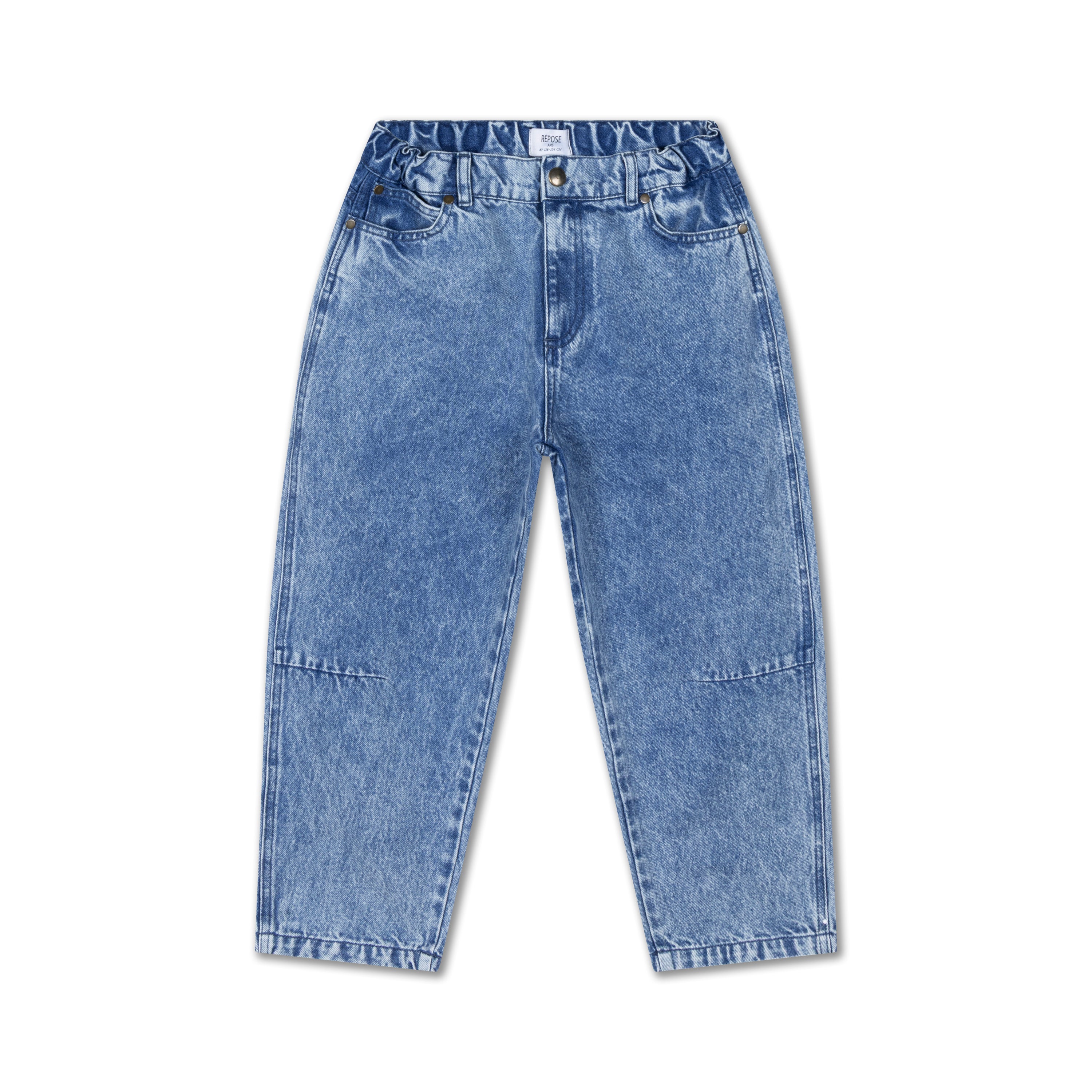 barrel pant - acid blue