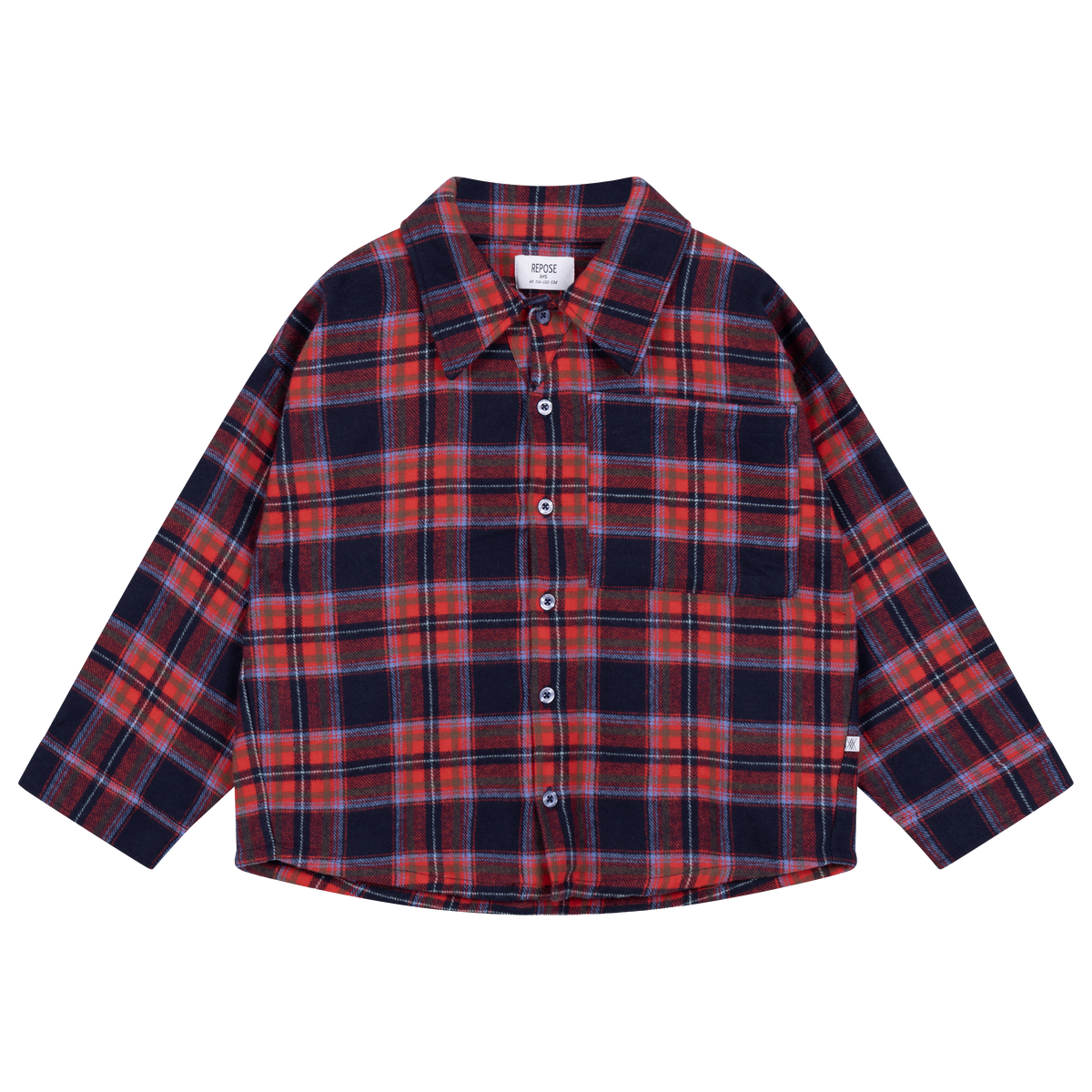 shirt - firecracker horizon check