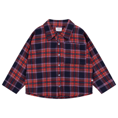 shirt - firecracker horizon check