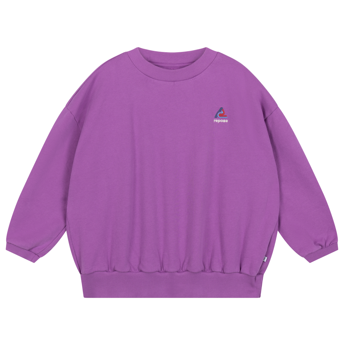 cozy drop sweater - purple orchid