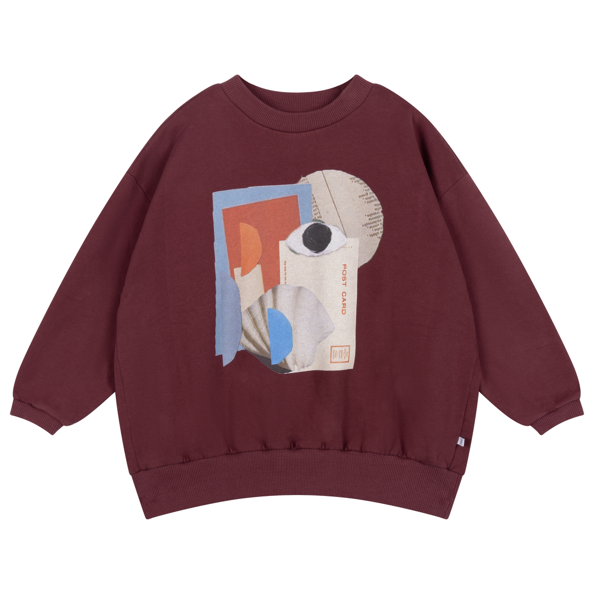 cozy drop sweater - mulberry rocket