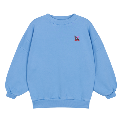 crewneck sweater - misty horizon