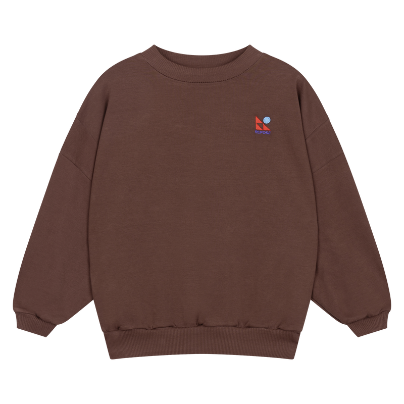 crewneck sweater - pure chocolate