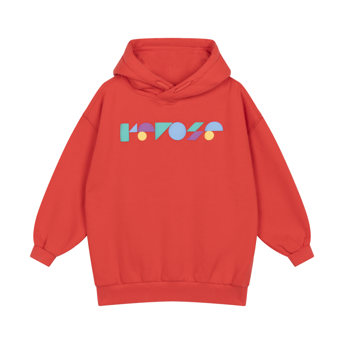 hoodie - firecracker red