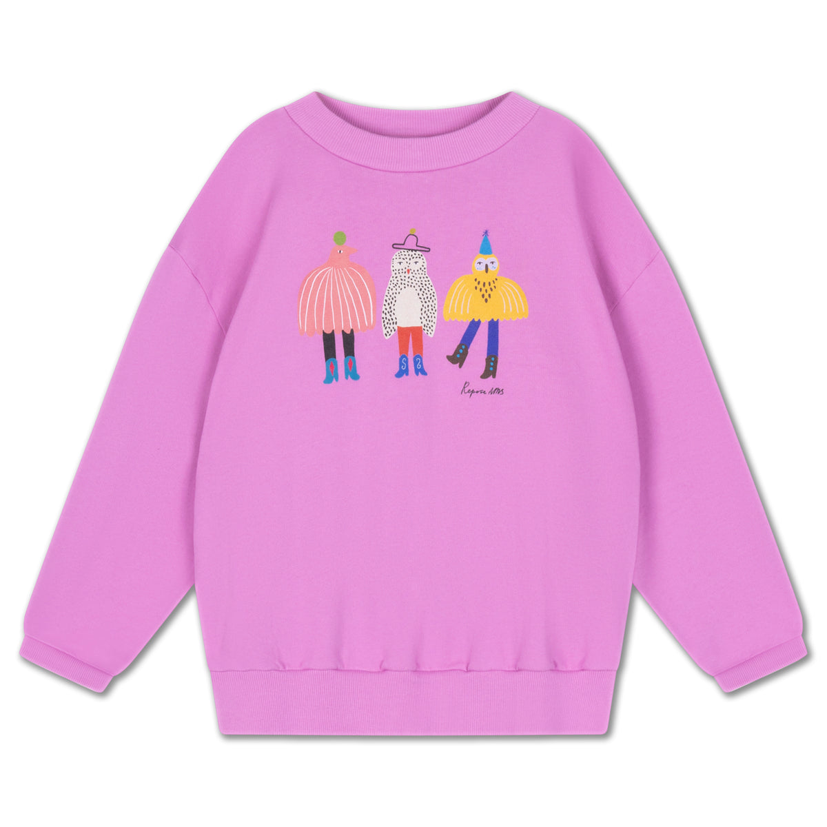 cozydrop sweater - mauve orchid