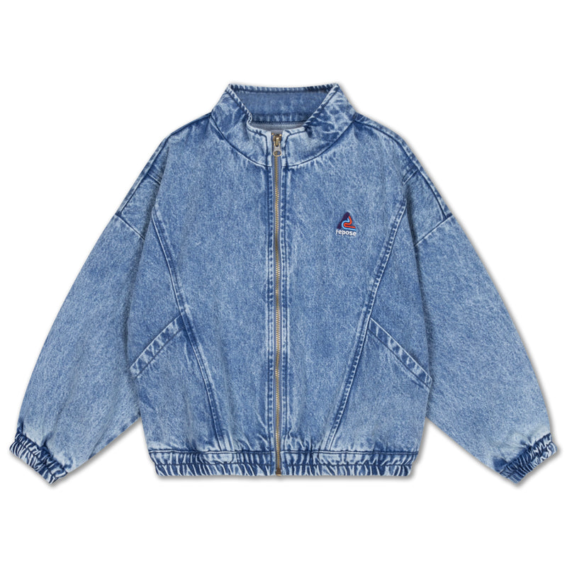 windbreaker - acid blue