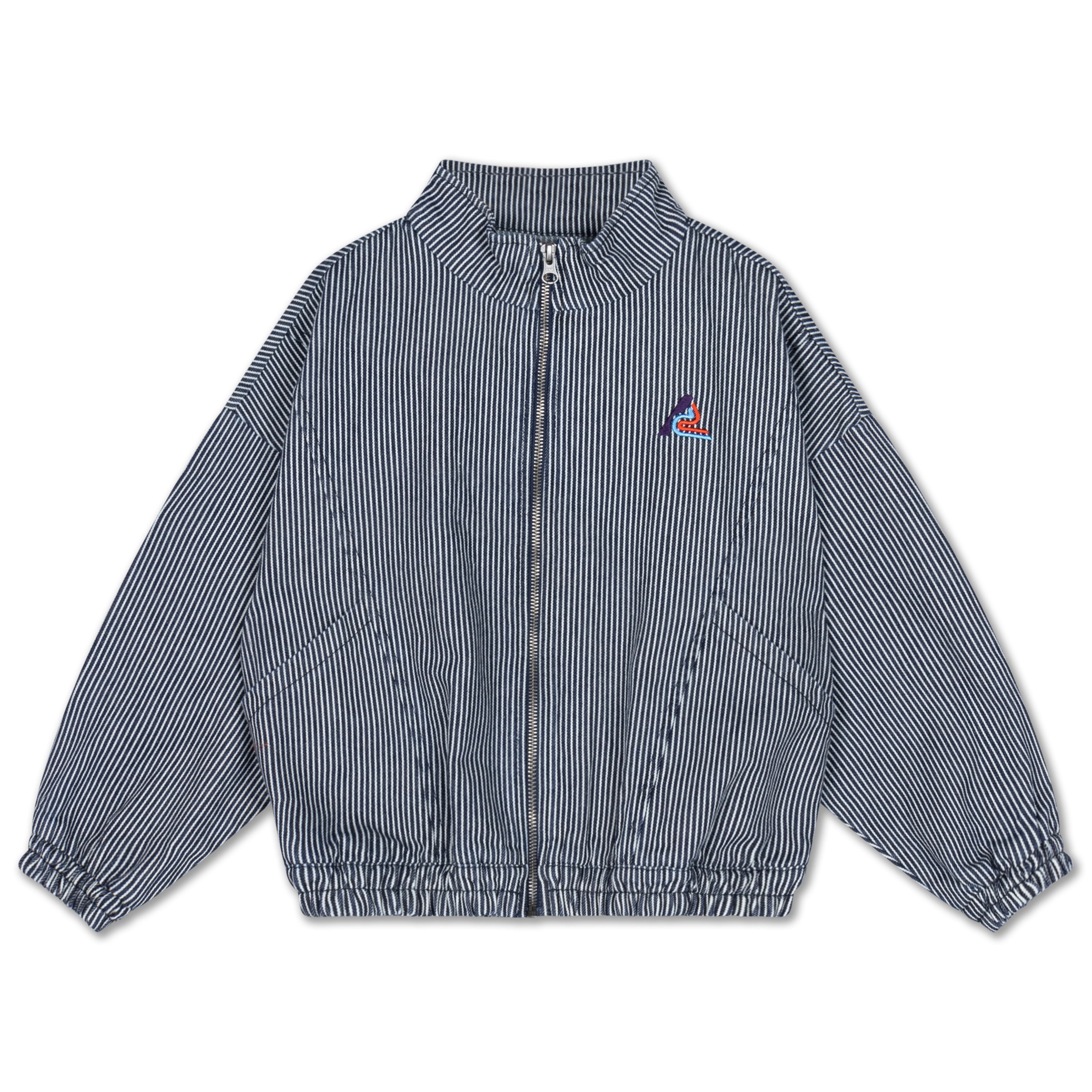 windbreaker - blue stripe
