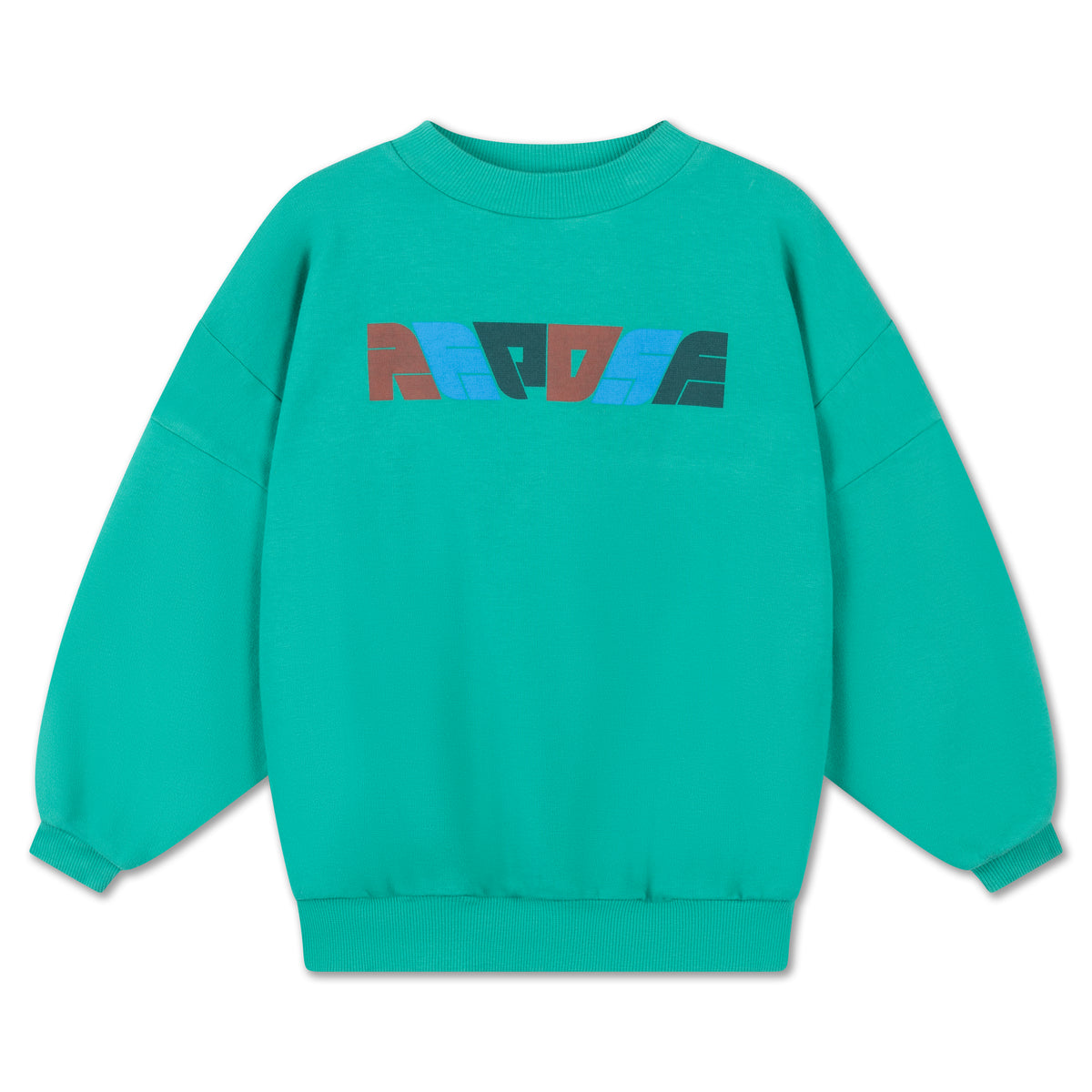 crewneck sweater - true emerald