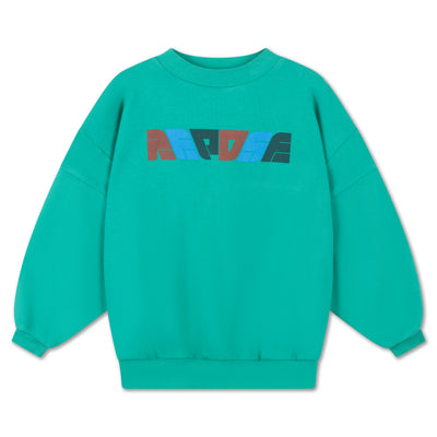 crewneck sweater - true emerald