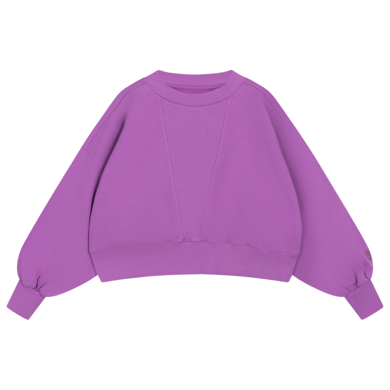 city sweater - purple orchid