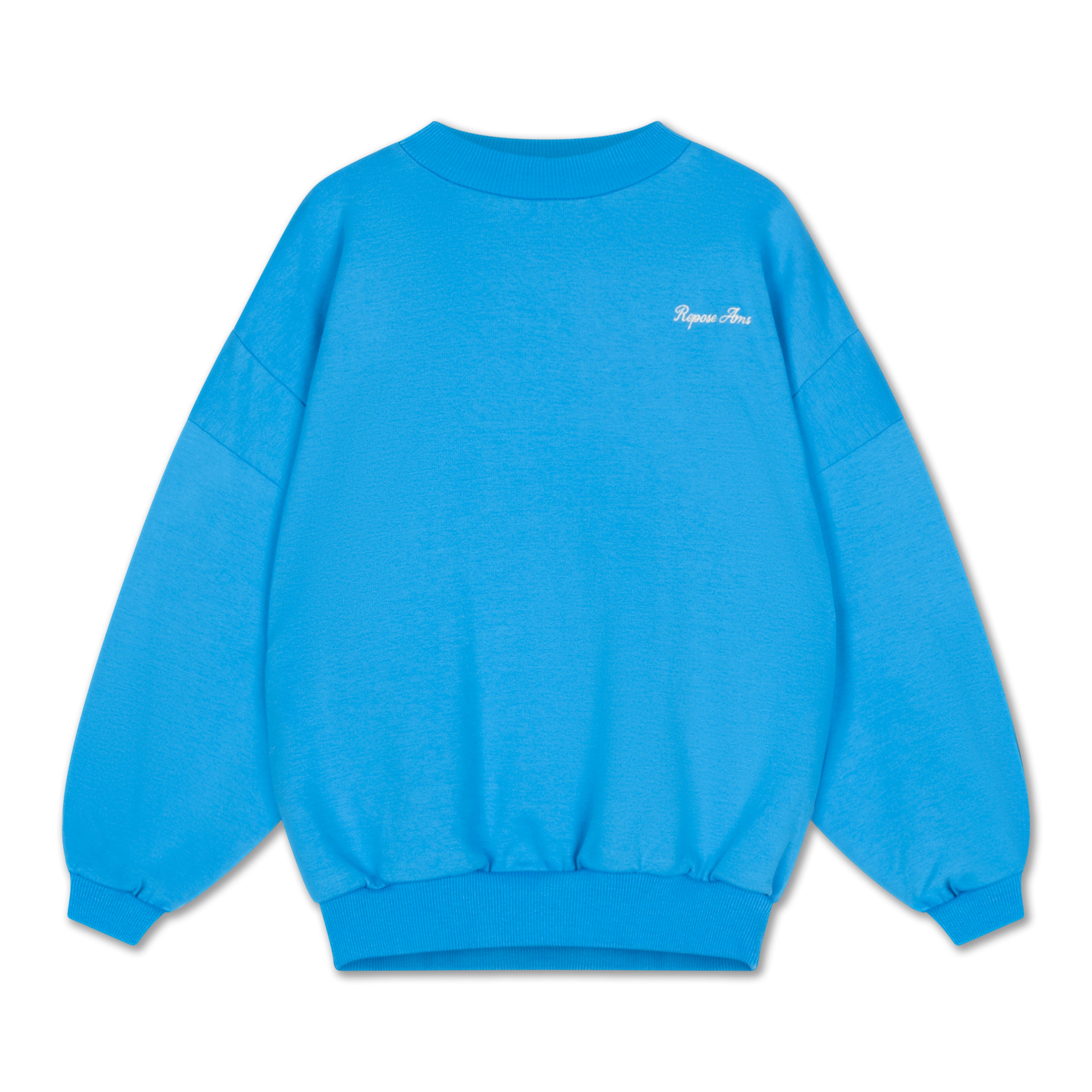 crewneck sweater - azure wave