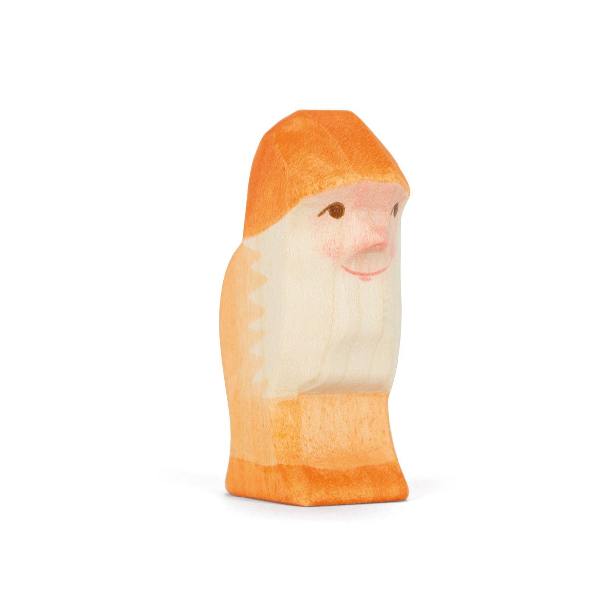 Handcrafted wooden blue dwarf by Ostheimer, perfect for fairy tale-inspired imaginative play and storytelling.