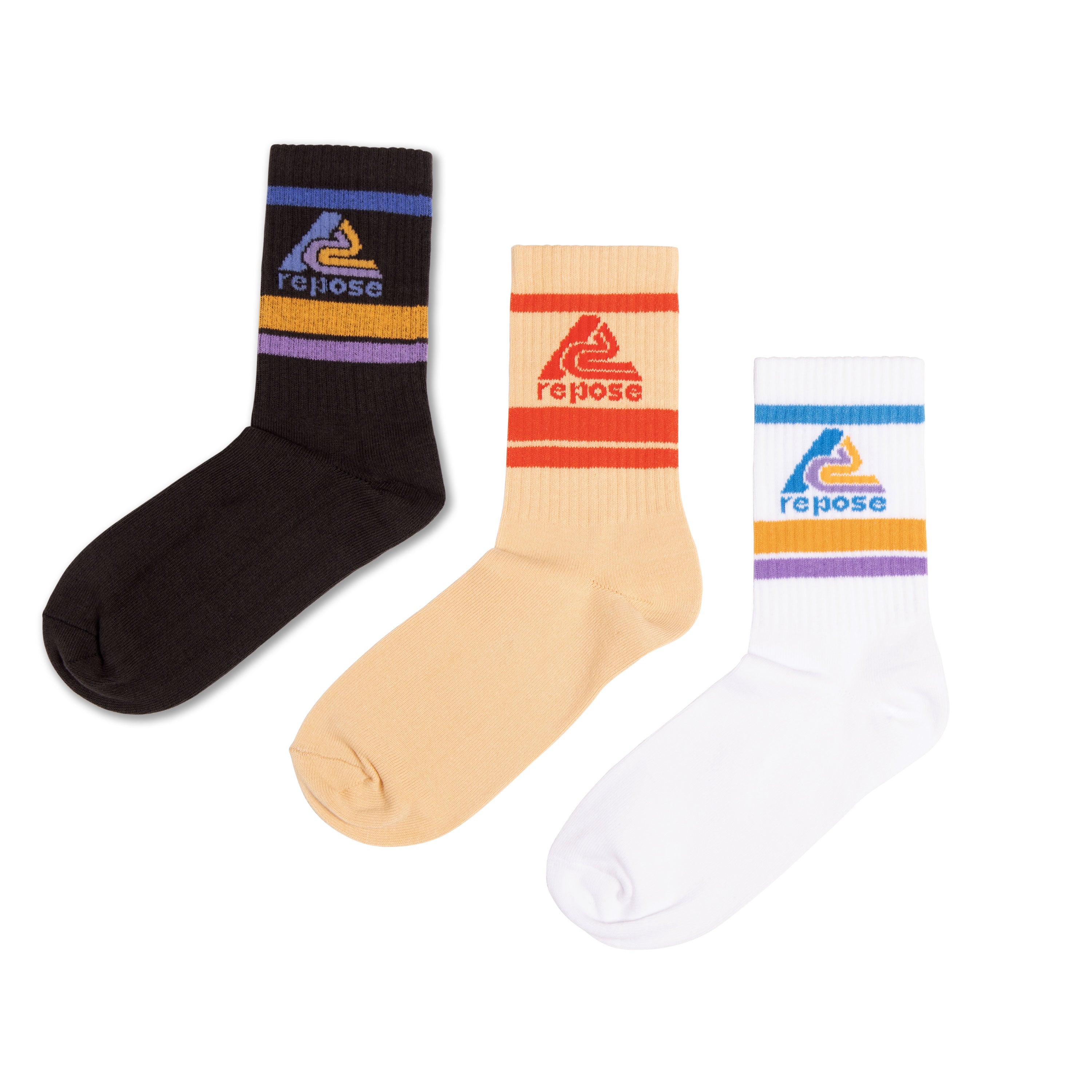 sporty socks - 3 pack logo