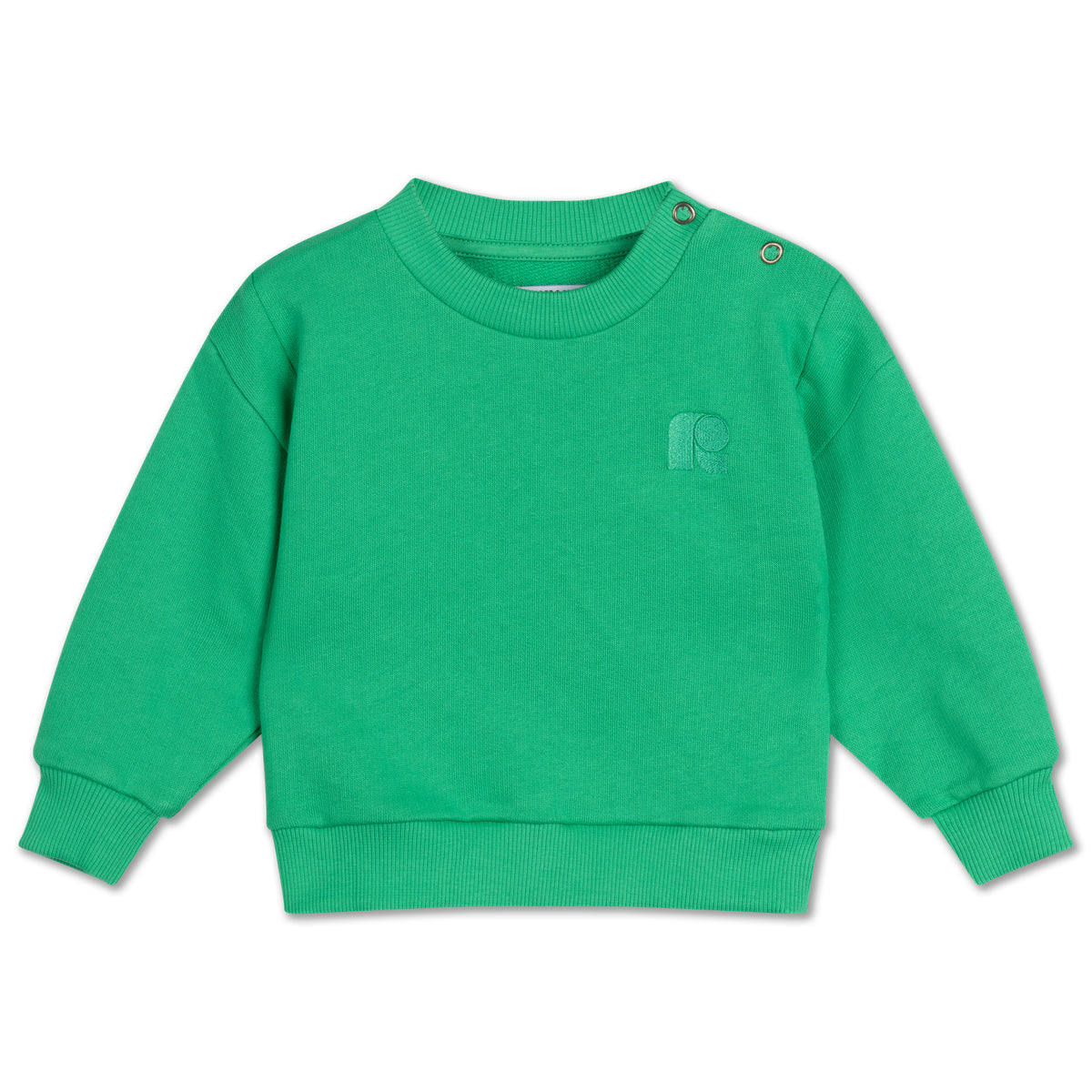 cozy drop shoulder sweater - jumping jade
