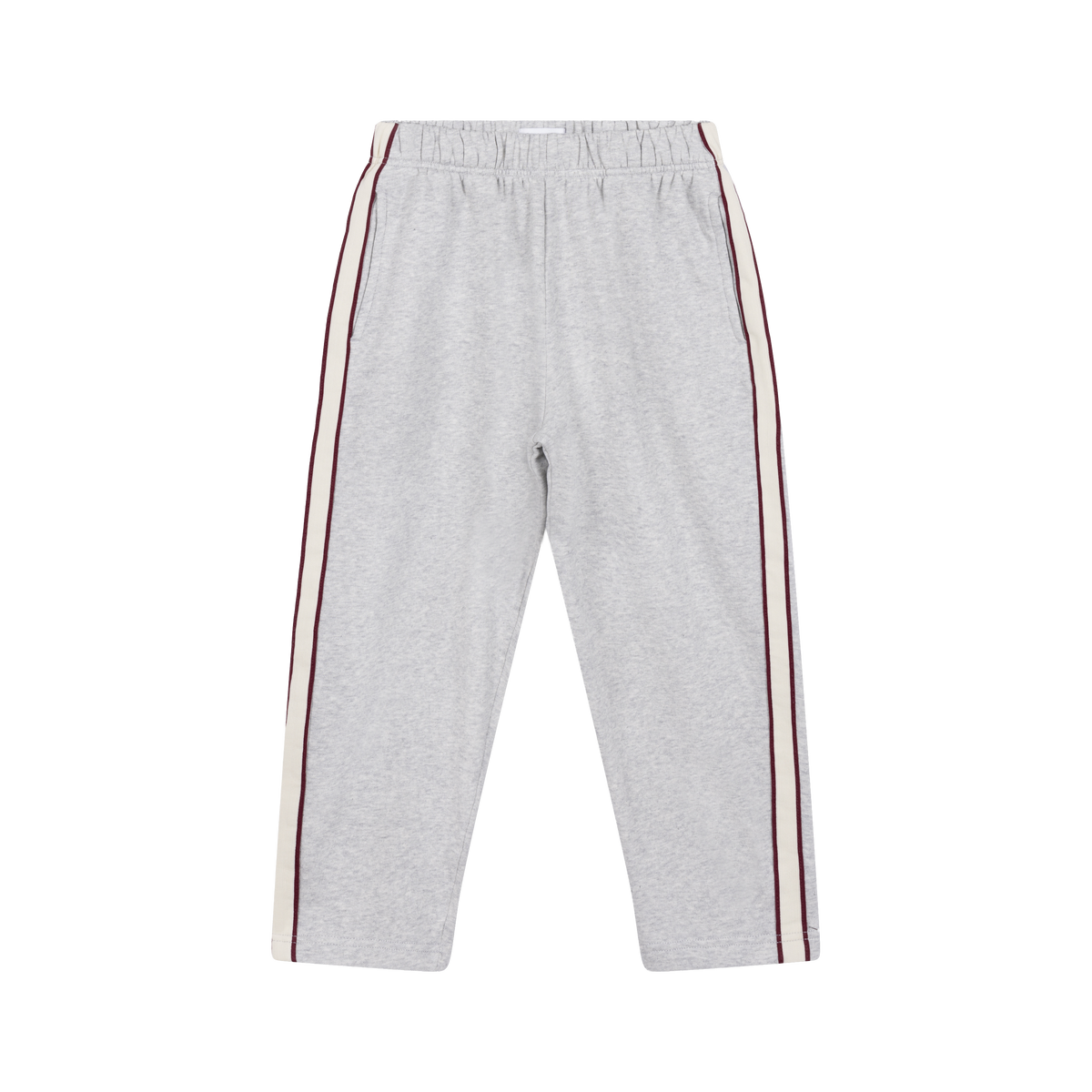 loose ease pants - light mixed grey