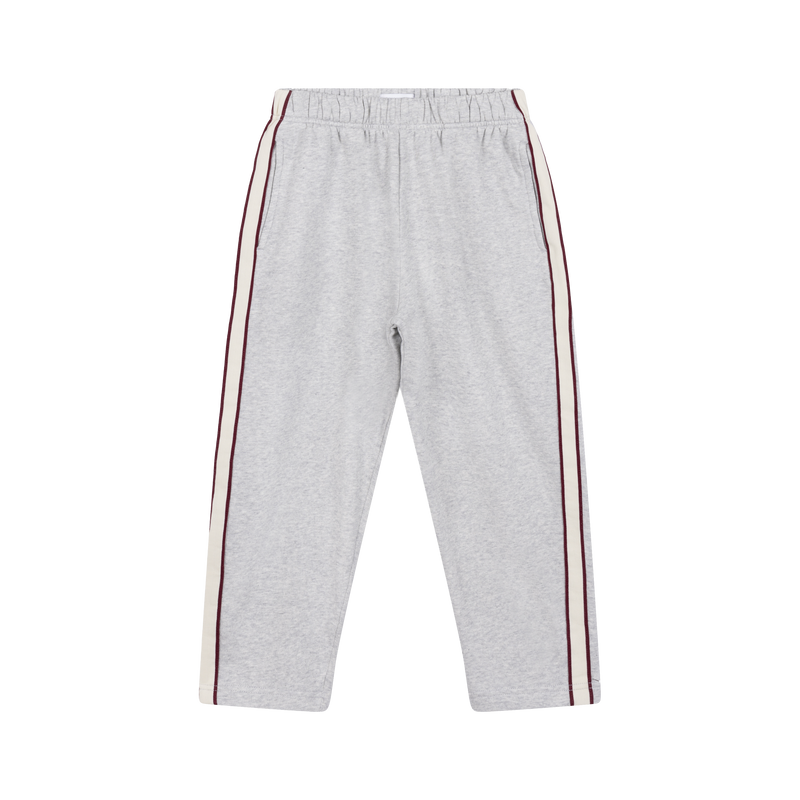 loose ease pants - light mixed grey