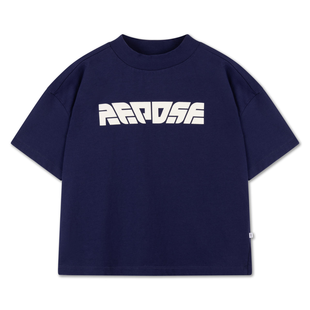 boxy tee shirt - cosmic navy