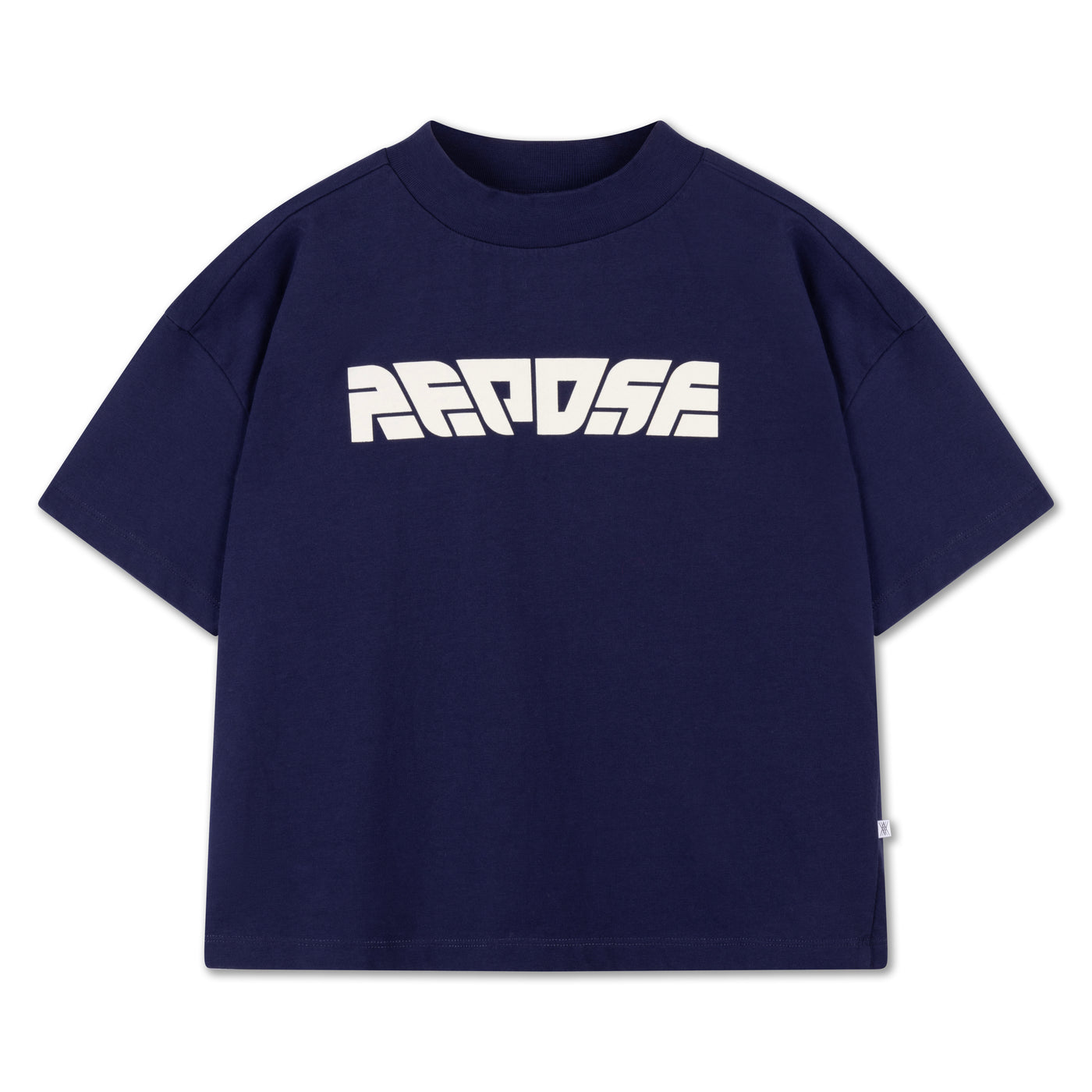 boxy tee shirt - cosmic navy