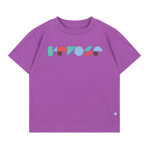 tee shirt - purple orchid