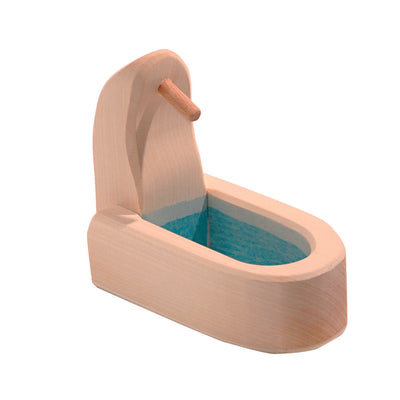 Handmade wooden toy village well – Ostheimer figurine