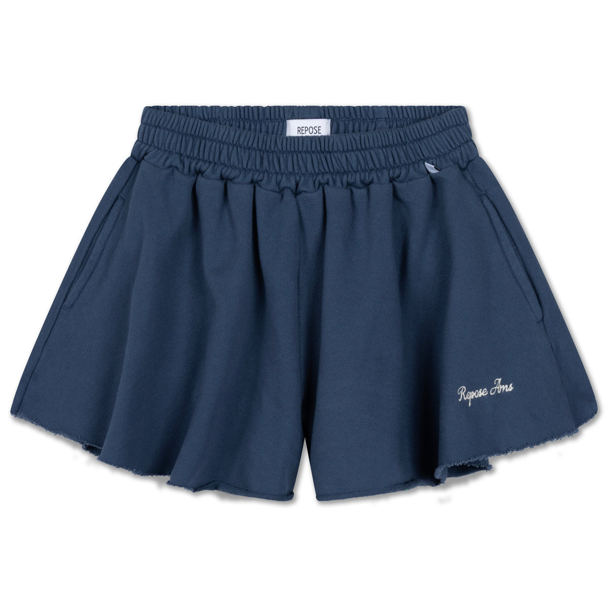 butterfly short - deep sea blue