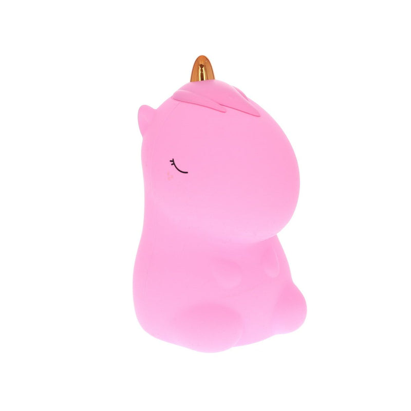 35937-Rechargeable pink unicorn night light – Rosalie the Unicorn by Le Petit Souk