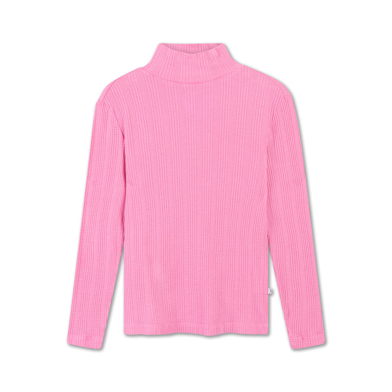 turtle neck - blush pink