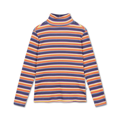 turtle neck - multi stripe