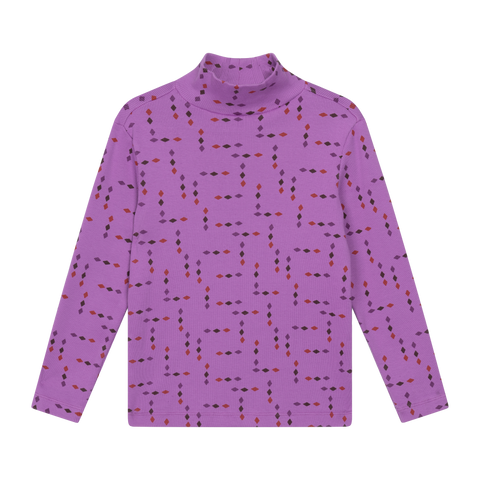 turtle neck - pixel diamond
