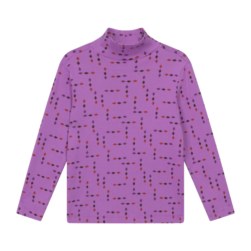 turtle neck - pixel diamond