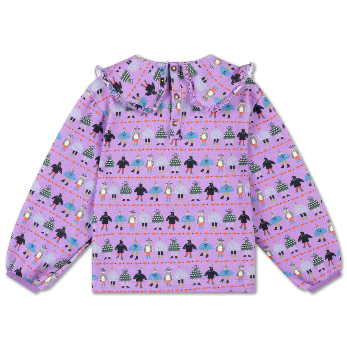 fancy collar sweater - doll parade