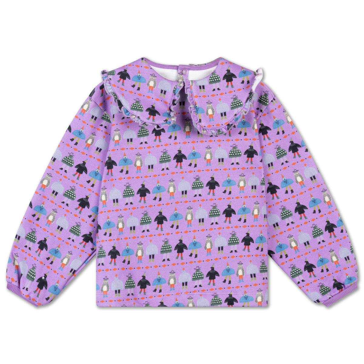 fancy collar sweater - doll parade