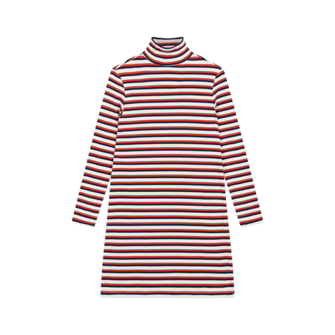 turtle tube dress - ivy stripe