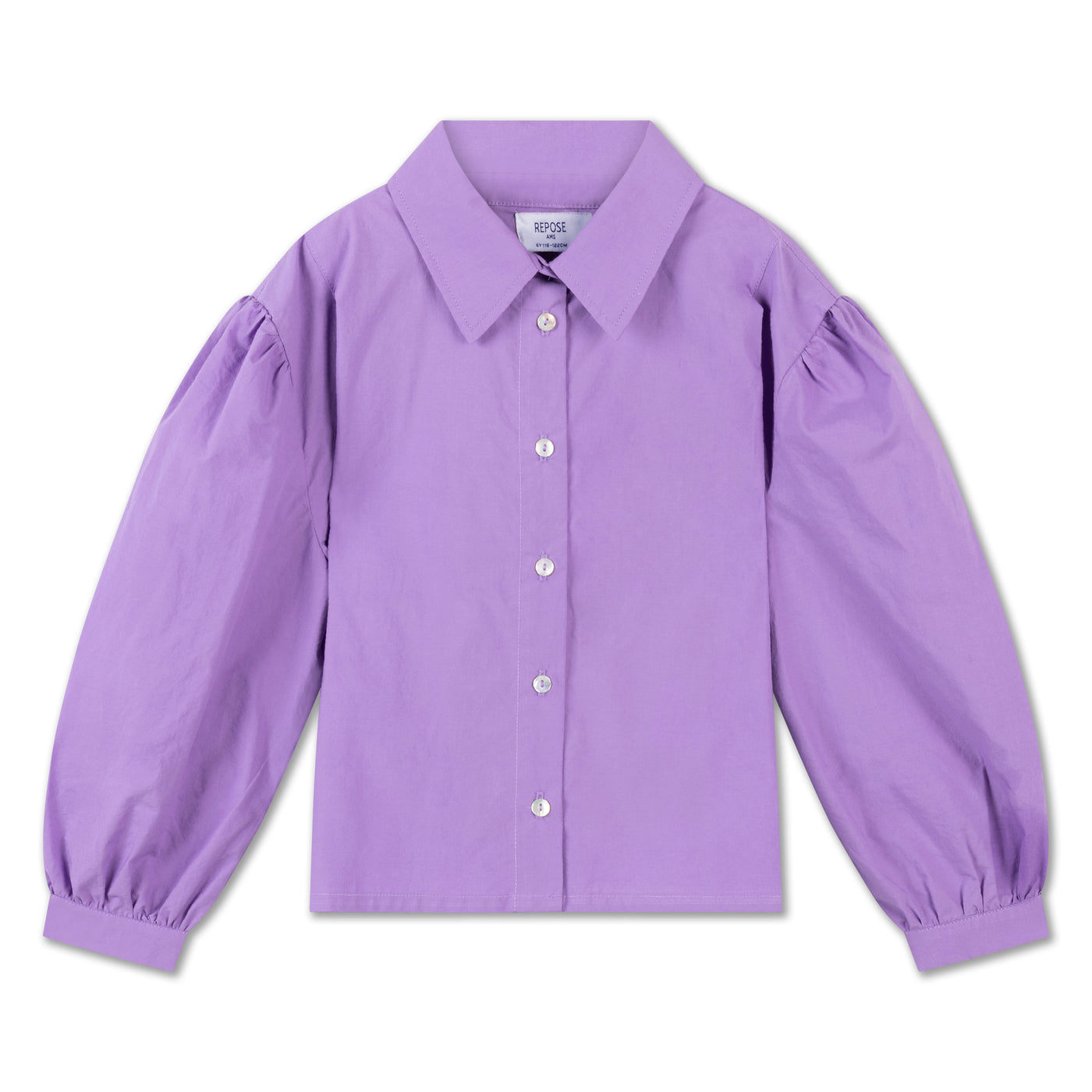 blouse - violet lavender