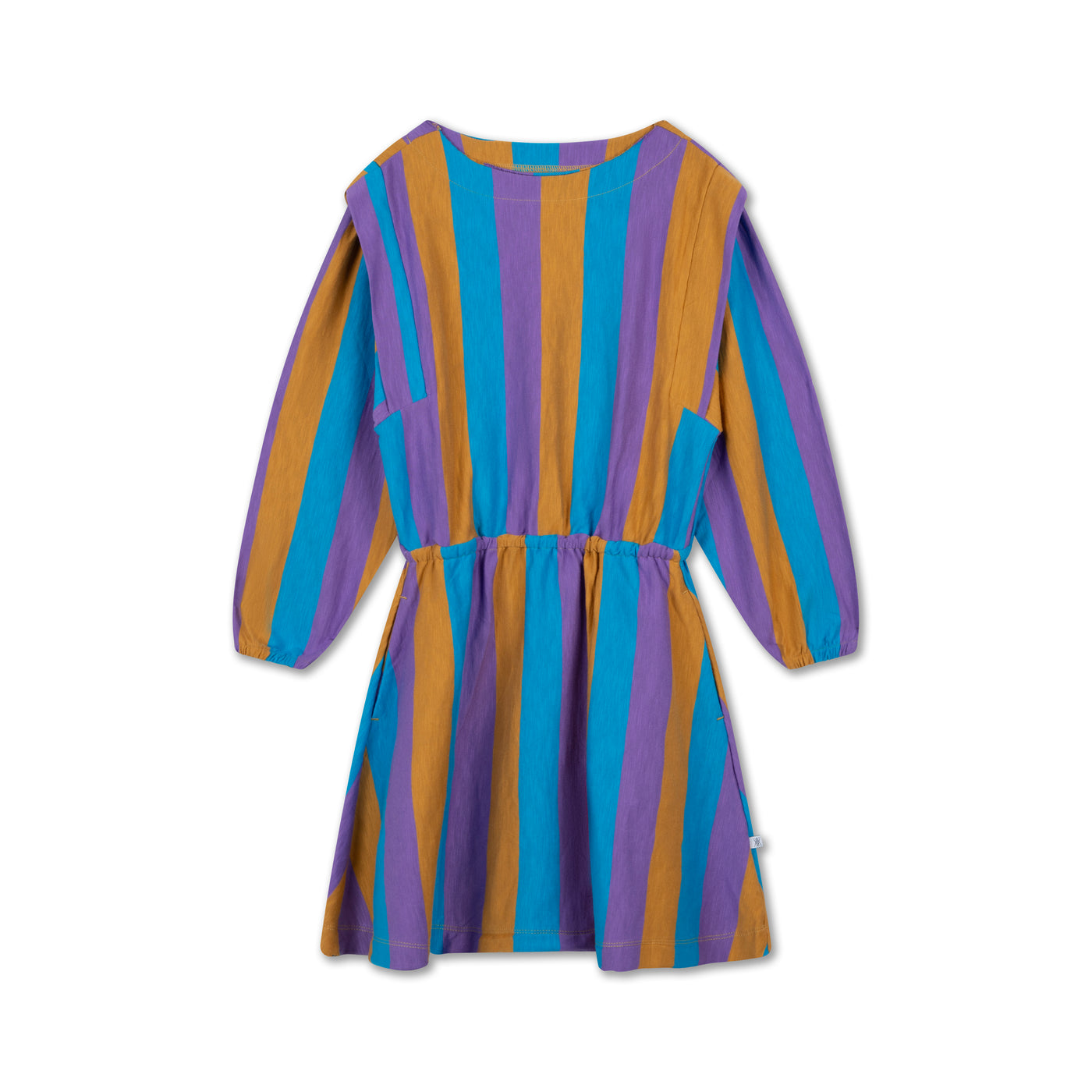 simple fit dress - tricolore