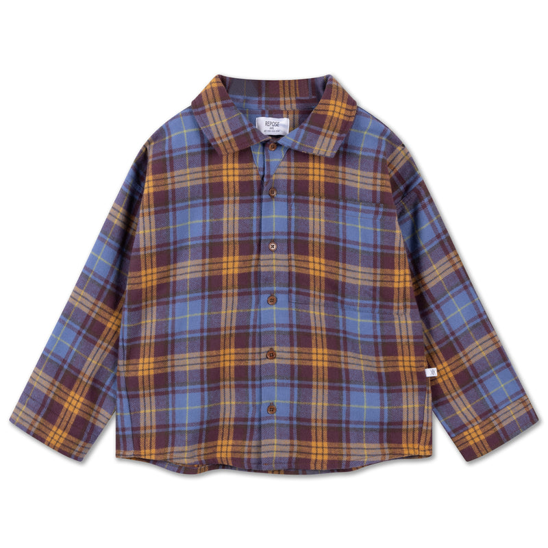button down shirt - check