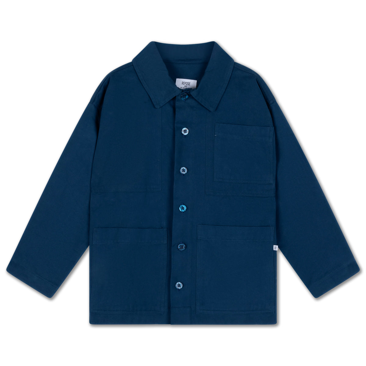 worker jacket - deep sea blue