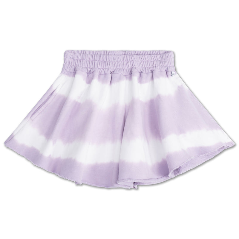 butterfly short - lavender fog tie dye
