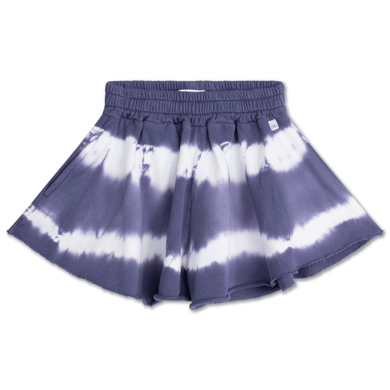 butterfly short - night shade blue tie dye
